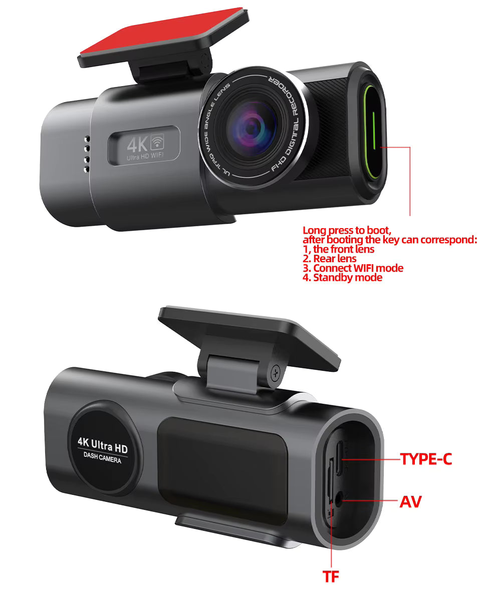 ProAutoDevice™ Car DVR with night vision