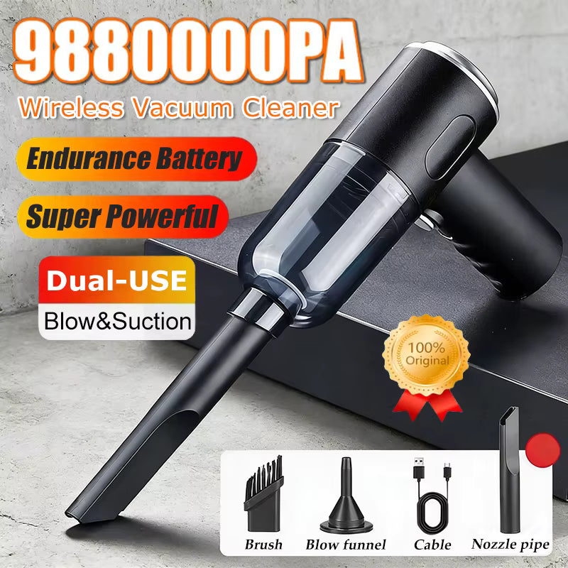 ProAutoDevice™ Cordless Vacuum Cleaner for Dry and Wet Cleaning