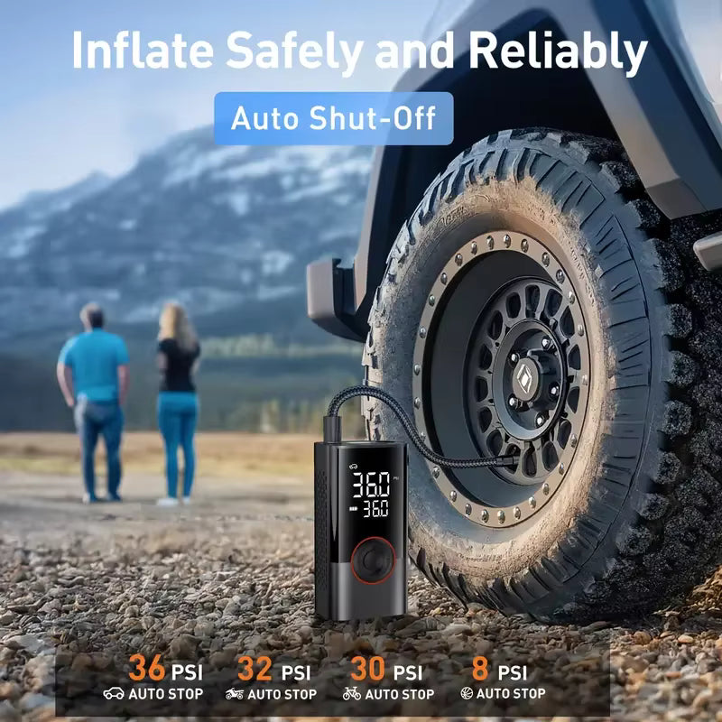 ProAutoDevice™  Intelligent Tire Inflator LEIBOO 150PSI