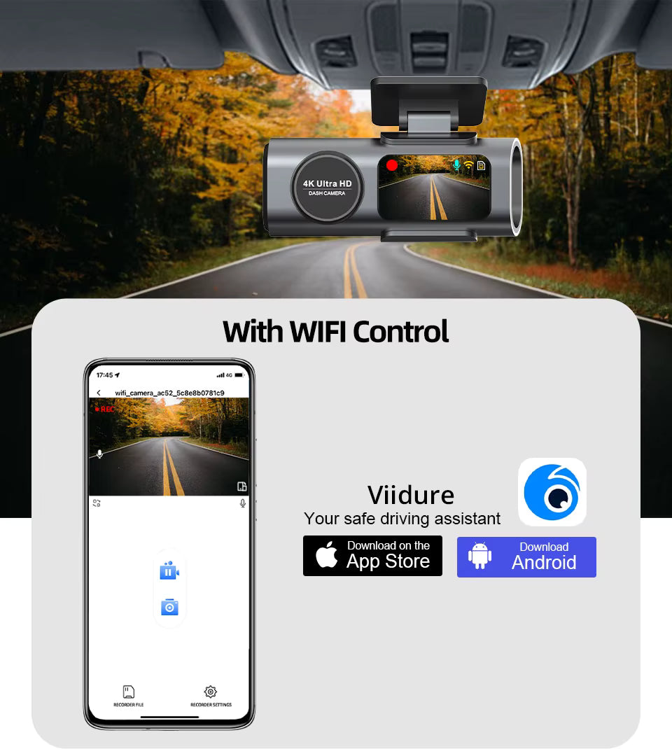 ProAutoDevice™ Car DVR with night vision